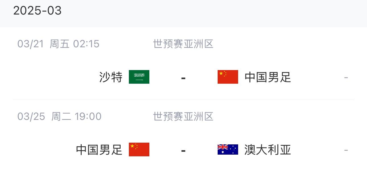  王大雷染紅下輪停賽，3月兩場18強賽前他將無比賽可踢