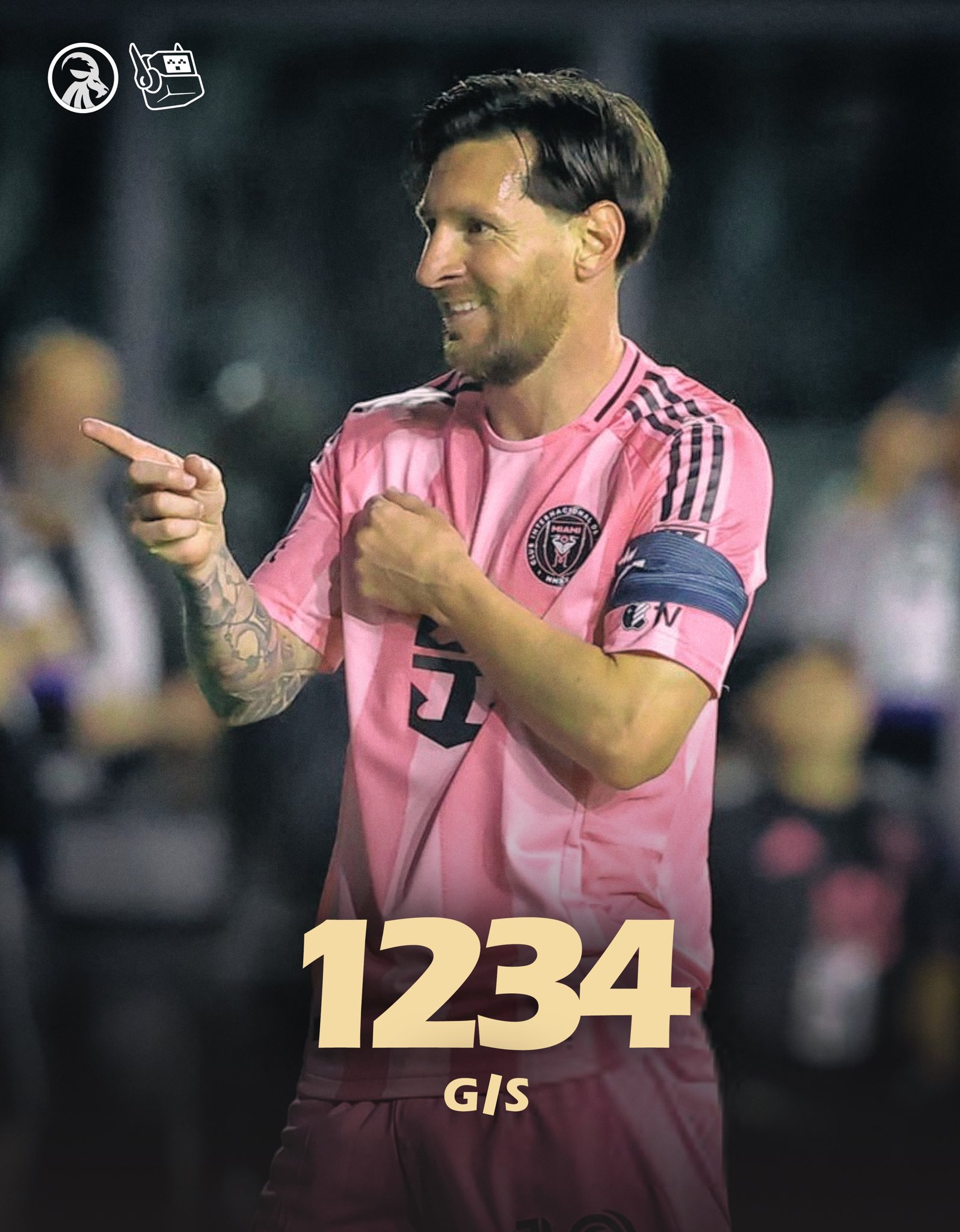  回歸即進球！37歲梅西生涯目前853球381助，參與進球數(shù)1234球！