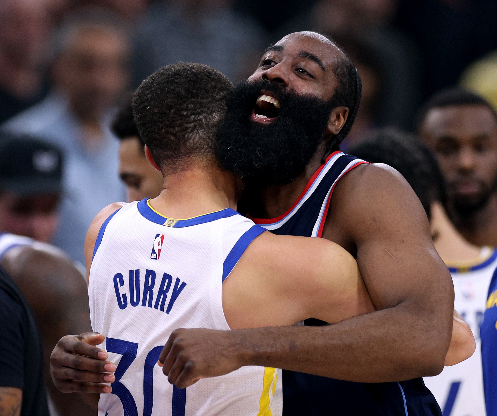  諸神黃昏！庫里哈登先后50+ NBA歷史首次兩名35歲以上球員轟50+！